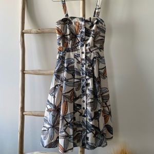 (🍁) Beautiful autumn leaves 🍁 print dress